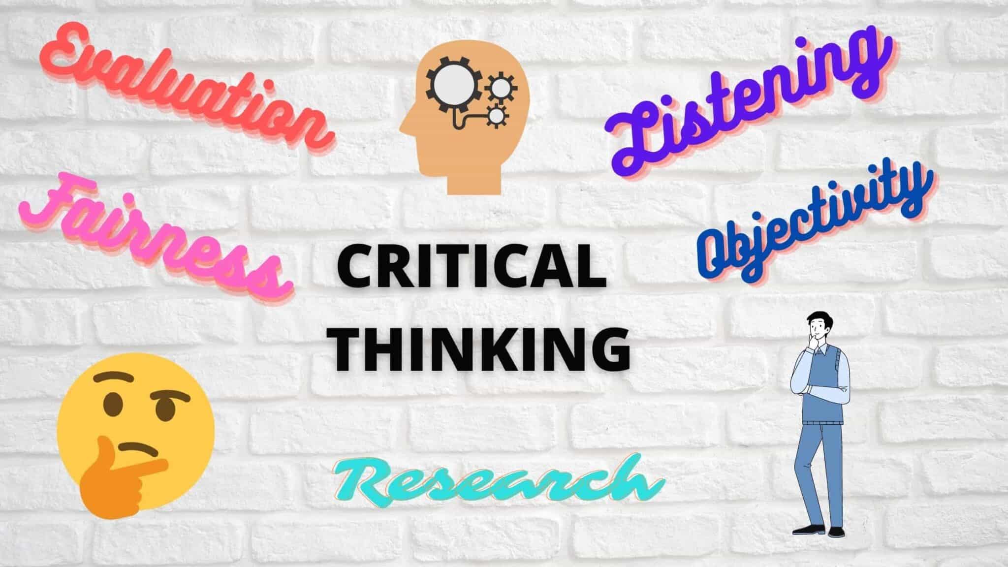 reason why critical thinking is important