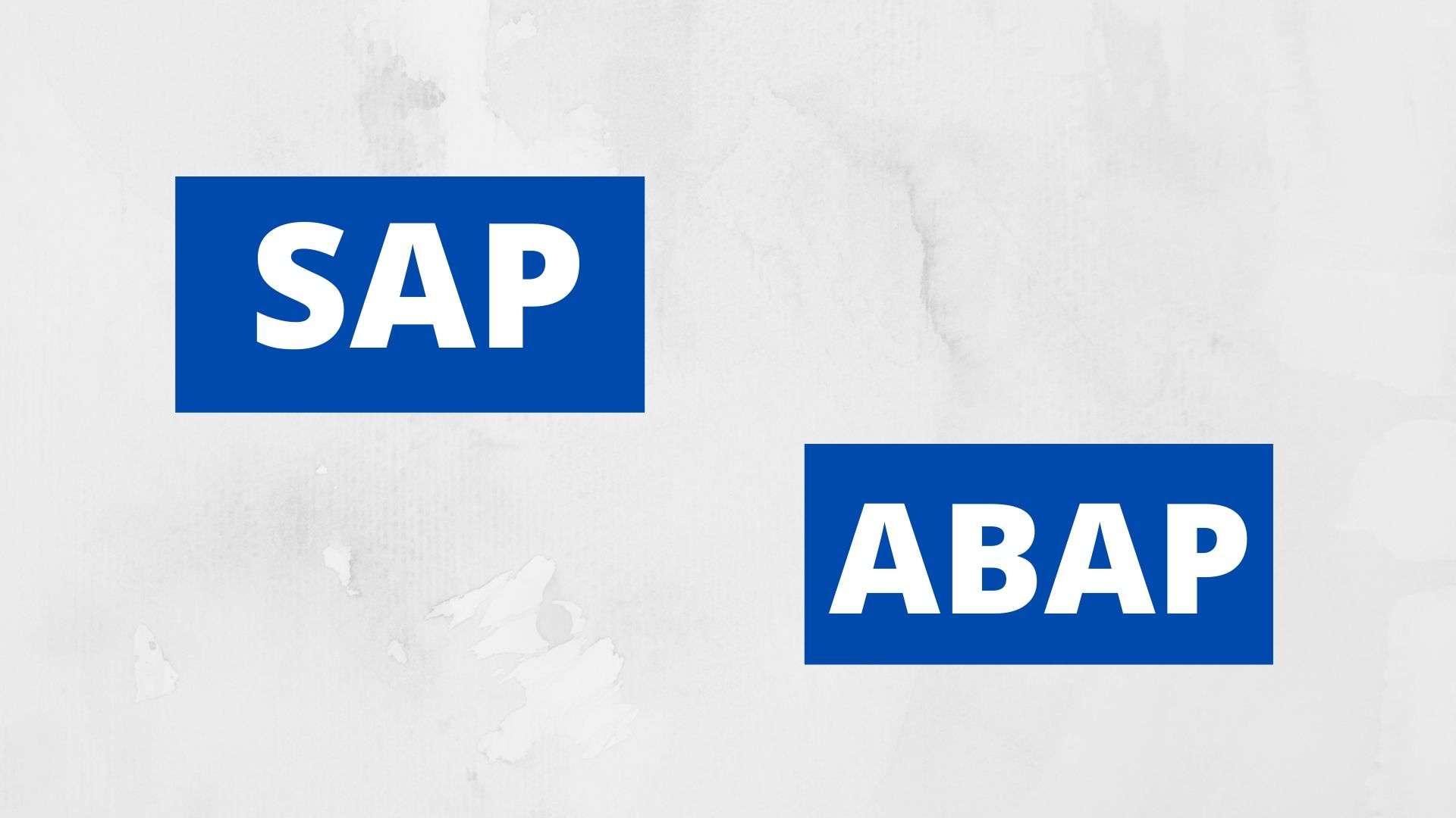 What is SAP ABAP?